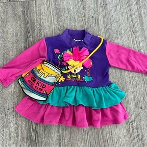 Vintage CB Kid Colourful Dress size 12 month